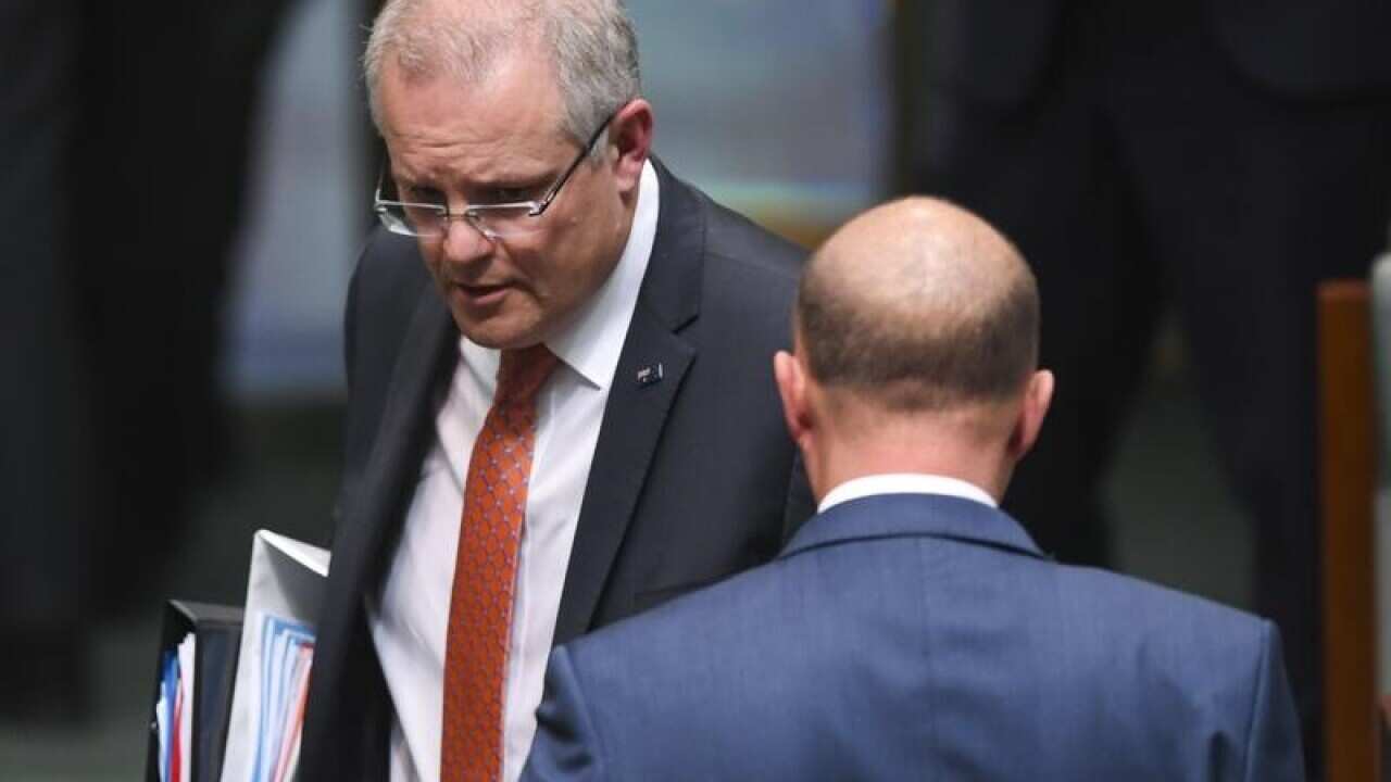 Scott Morrison and Peter Dutton