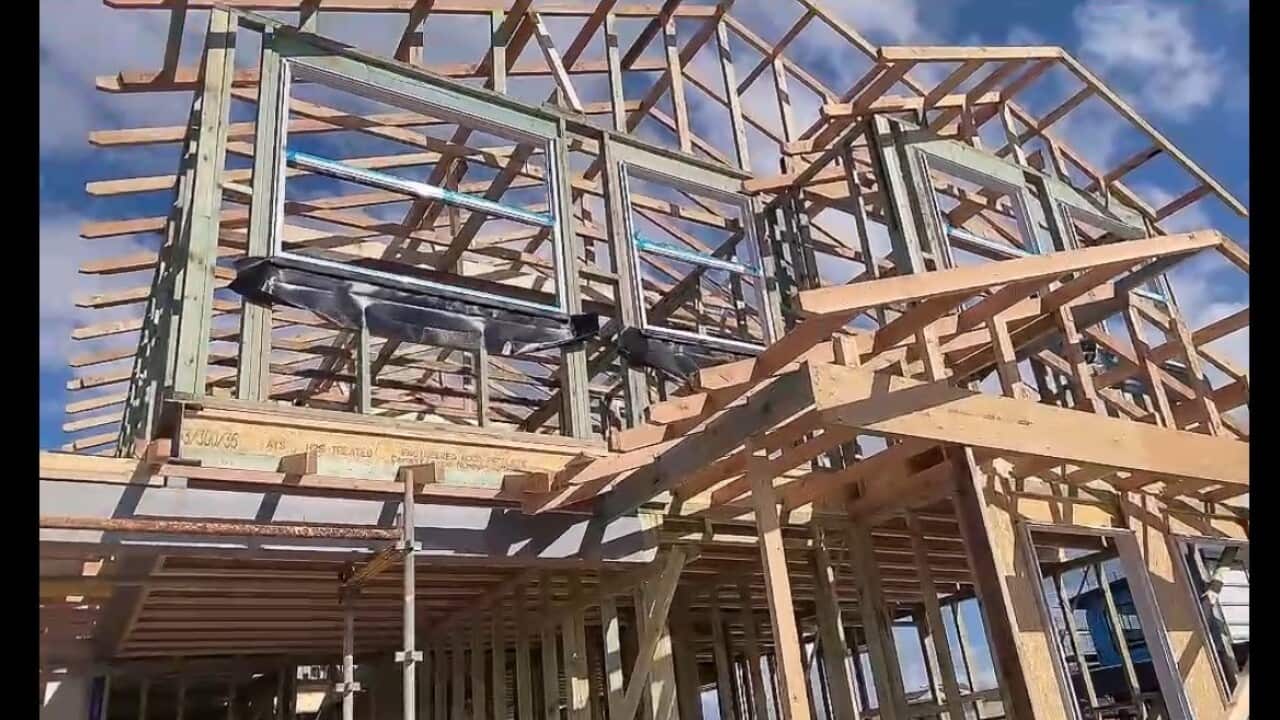 Yuan's house under construction