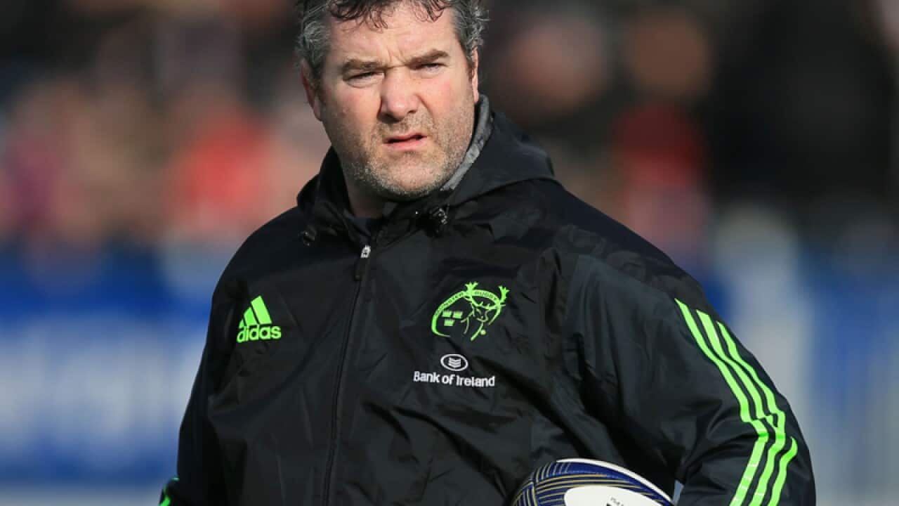 Munster's Head Coach Anthony Foley