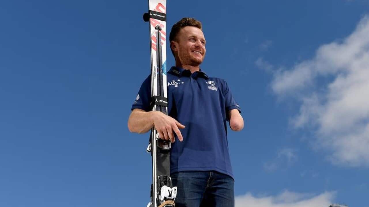 Australian Para-Skier Mitch Gourley.