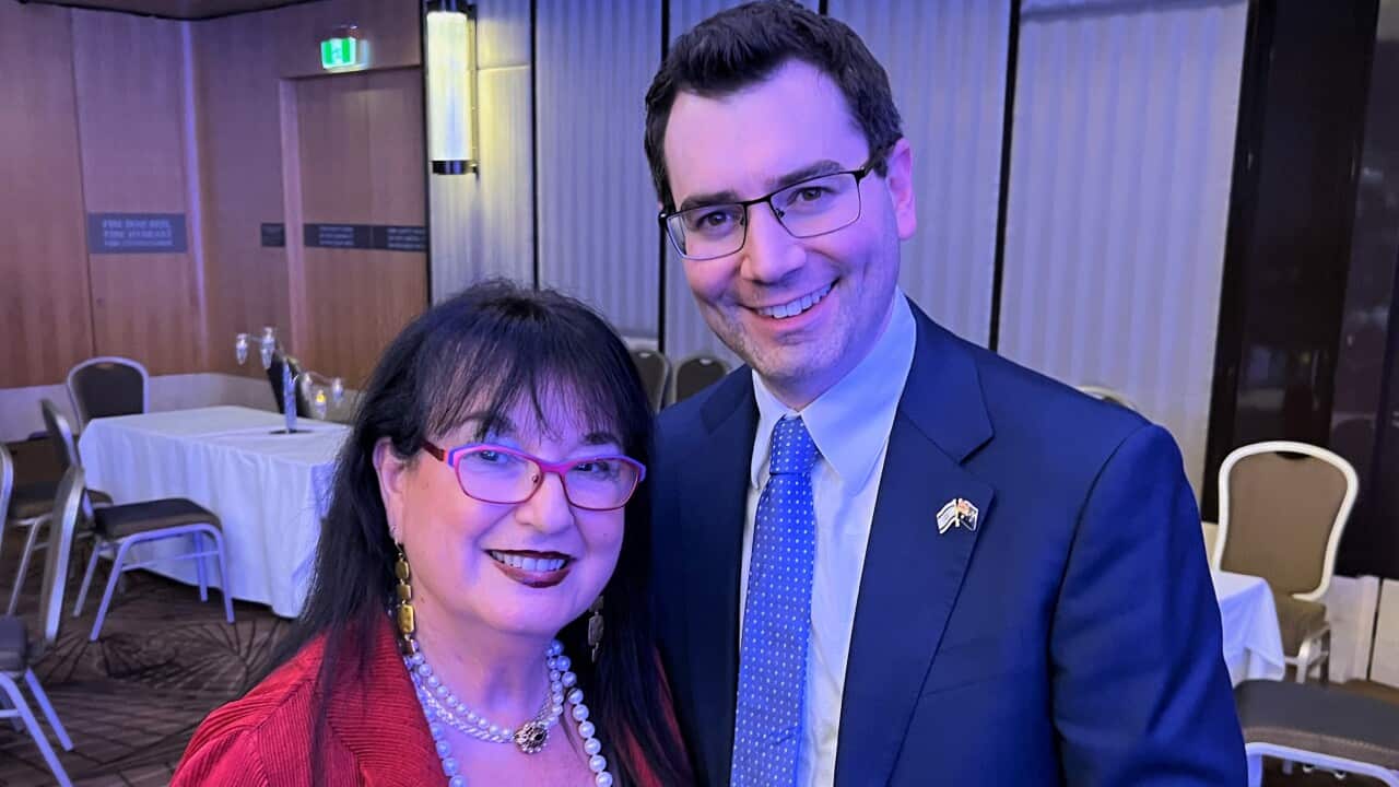 Darren Bark CEO NSW JBD and Nitza Lowenstein SBS