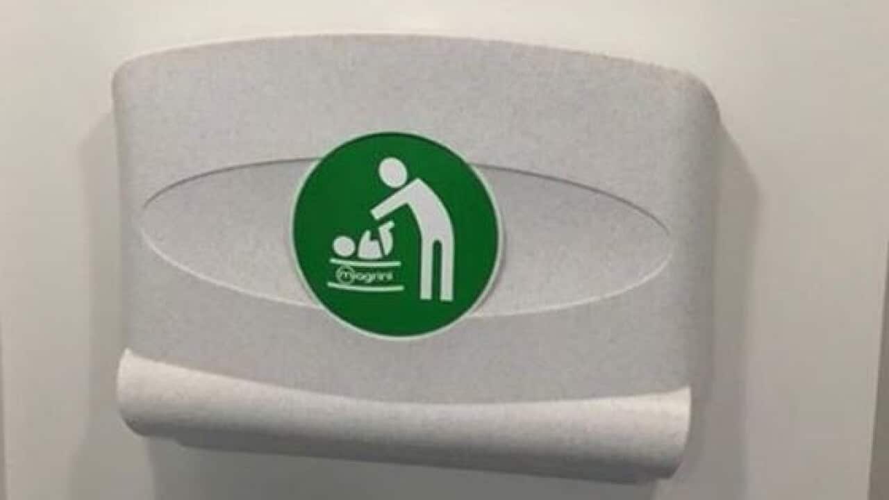 Pampers will install 5000 baby changing tables across men's bathrooms in the US and Canada.