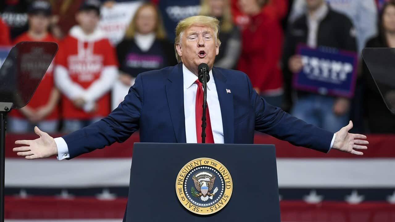 Donald Trump faces a tough re-election.