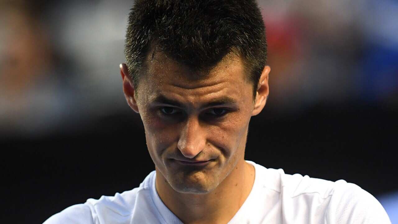 Australian tennis player Bernard Tomic