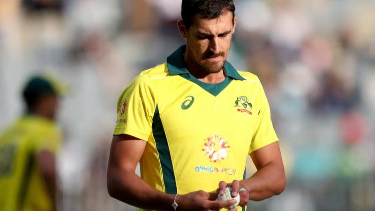 Mitchell Starc of Australia.