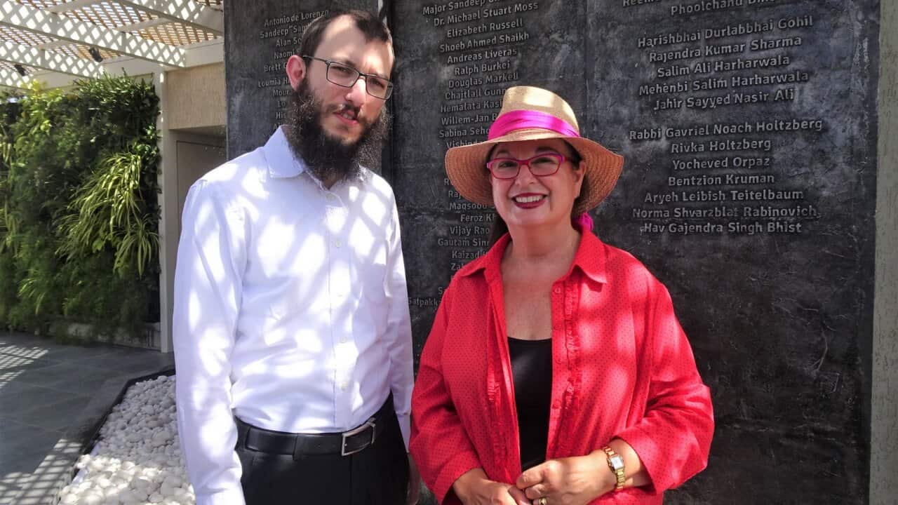 Rabbi Israel Koslovsky Chabad Mumbai and Nitza Lowenstein