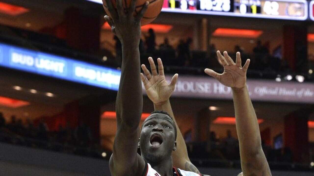 Australian small forward Deng Adel