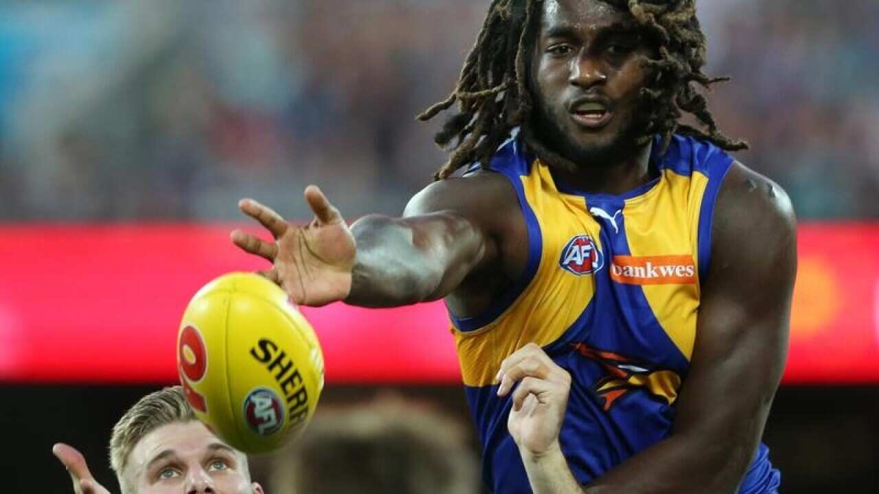 Nic Naitanui of the Eagles.
