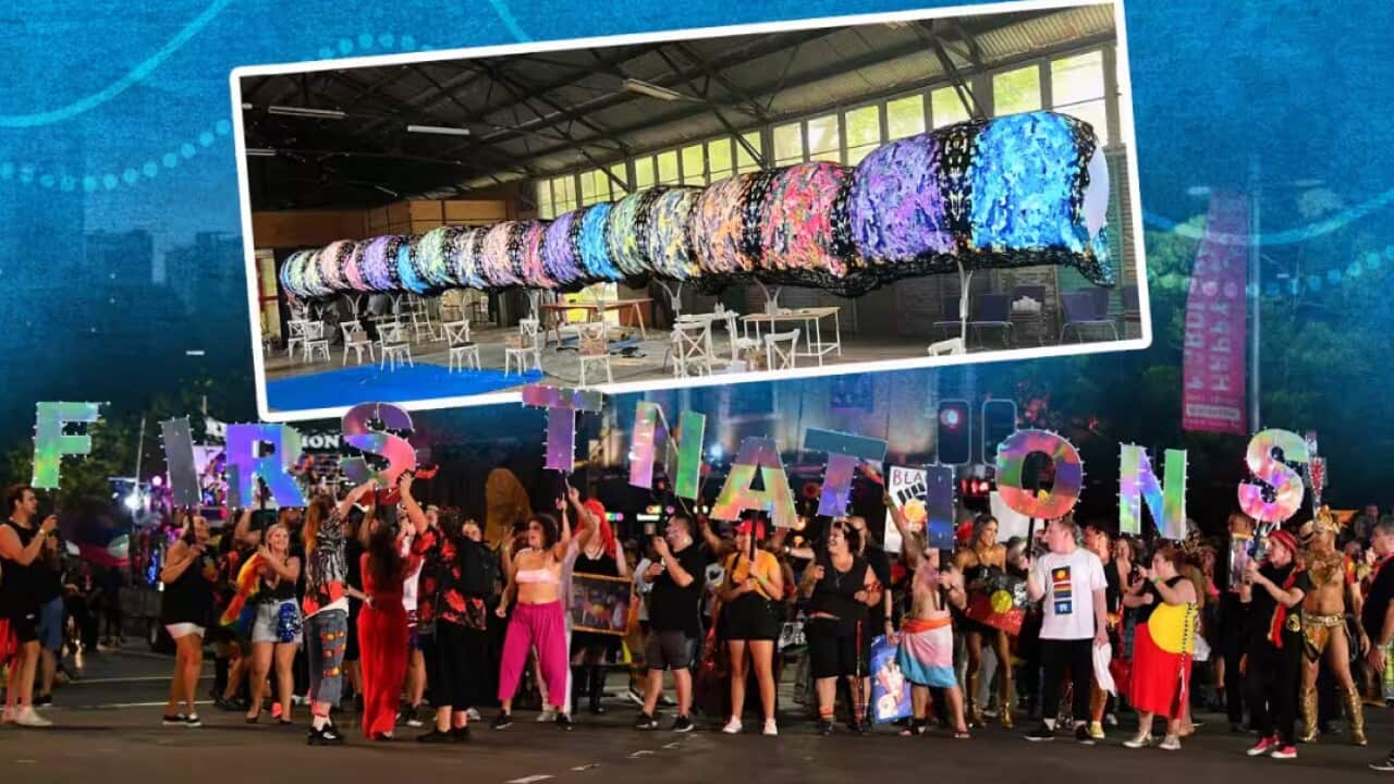 The First Nations float always marches at the head of the modern Mardi Gras parade.jpg