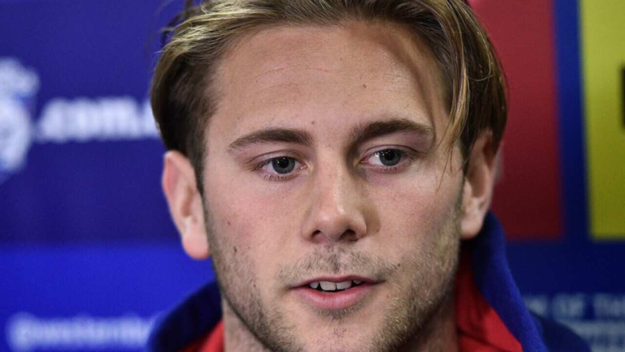 Western Bulldogs player Caleb Daniel