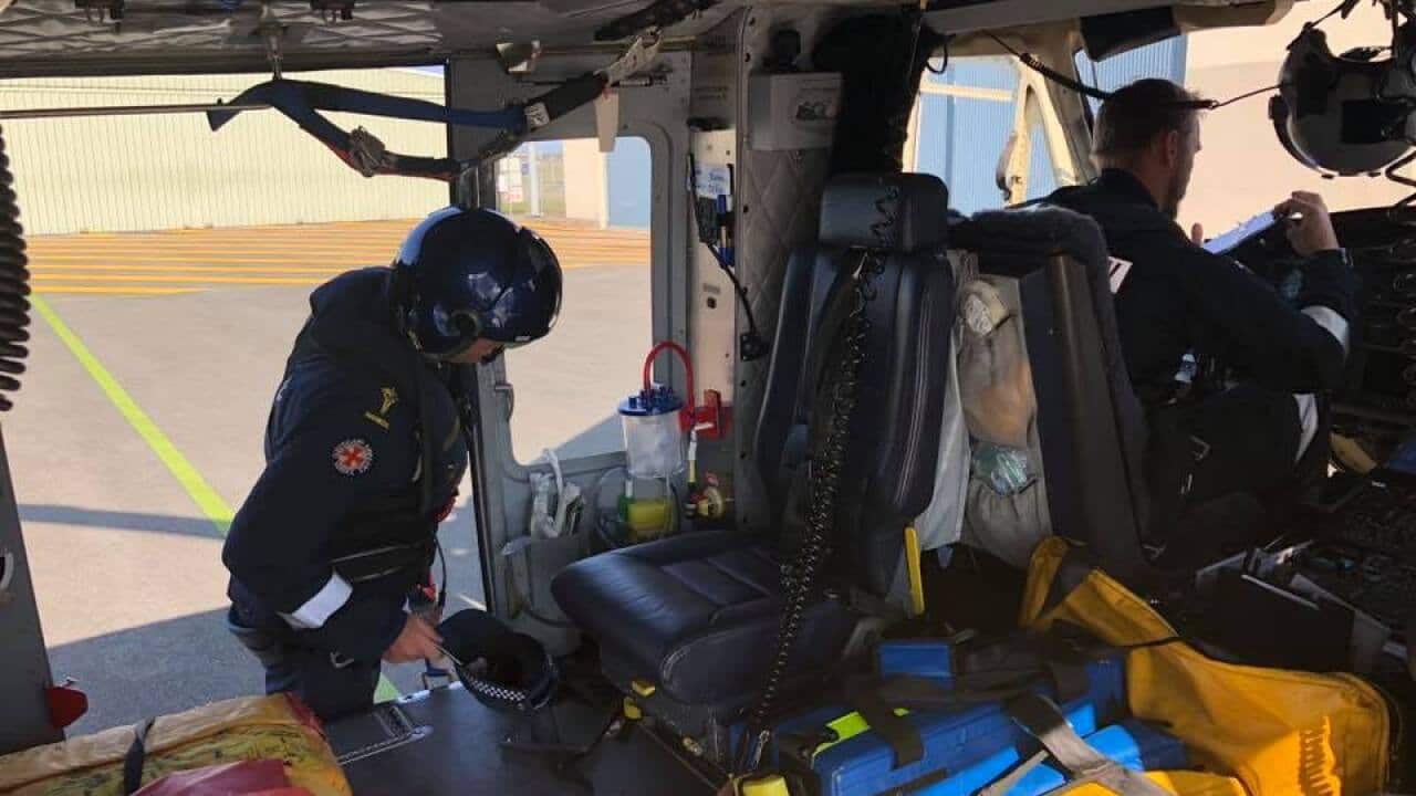 Helicopter rescue Queensland Hayman Island