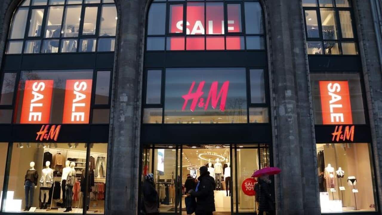 A H&M store front