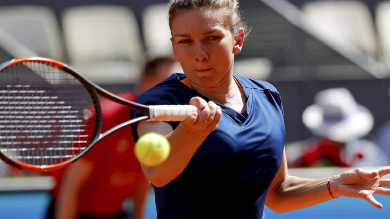 Romanian tennis player Simona Halep