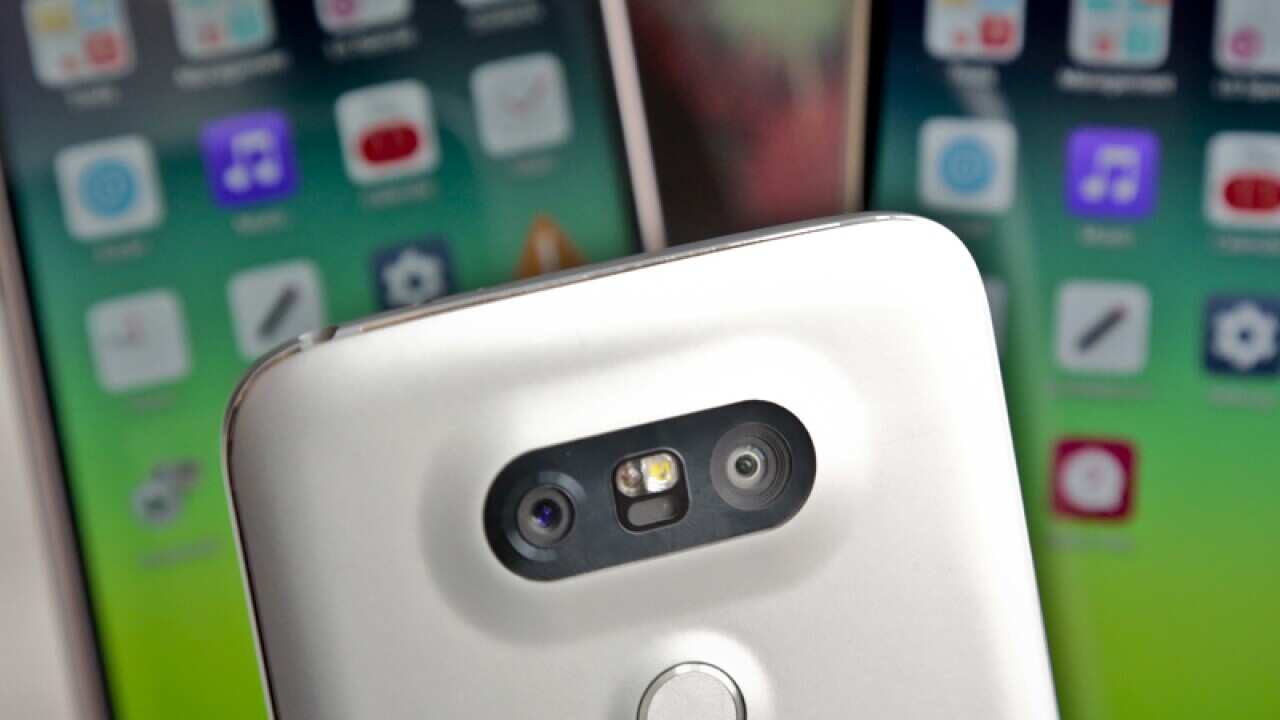 LG G5 smartphone.