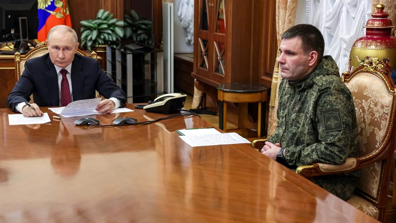 Russian President Putin consults military leadership on frontline situation