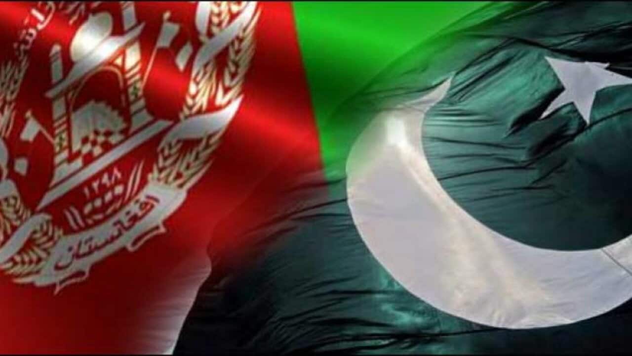 Pakistan Afghanistan flags