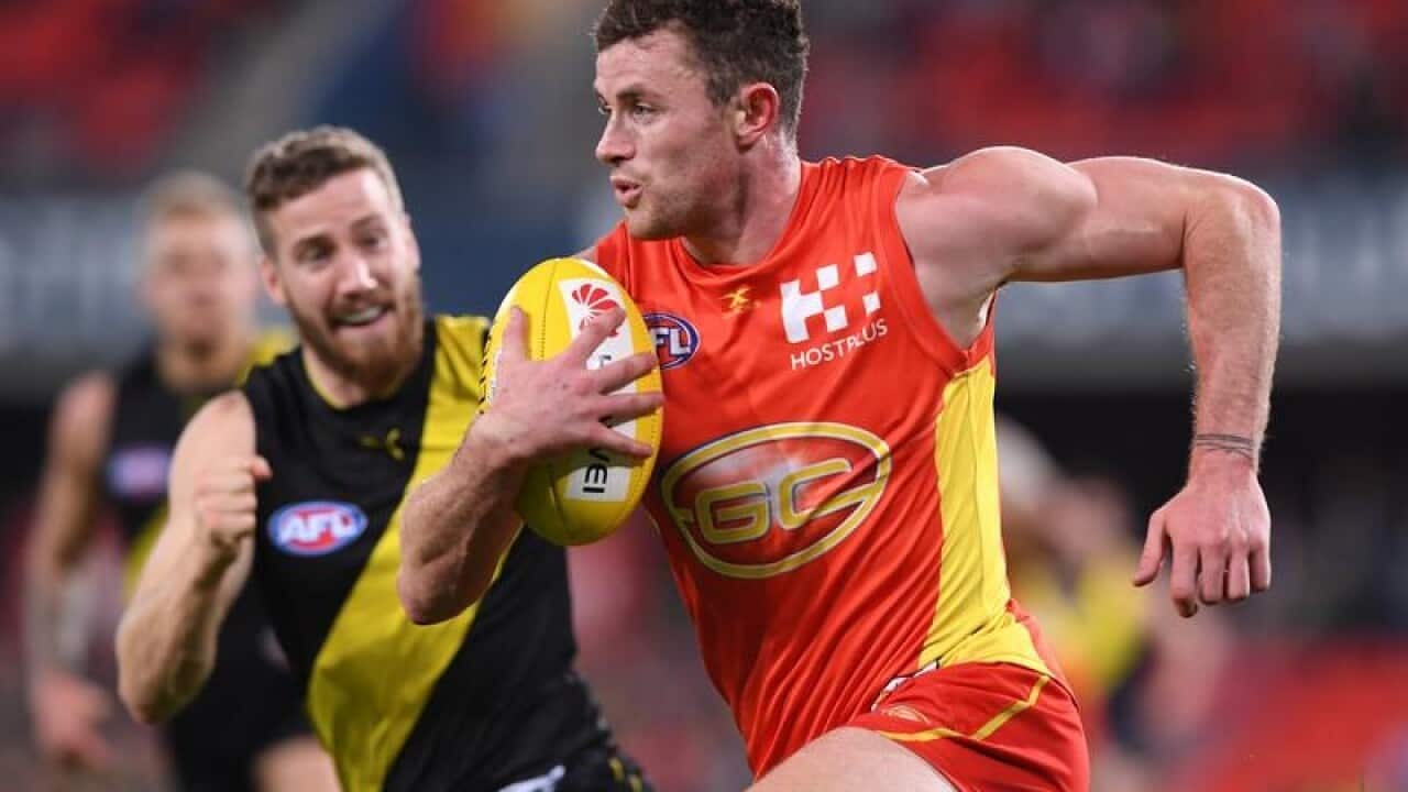 Suns player Pearce Hanley during the round 19.