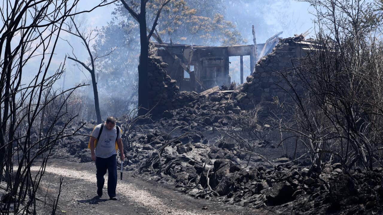 Wildfires in North Macedonia