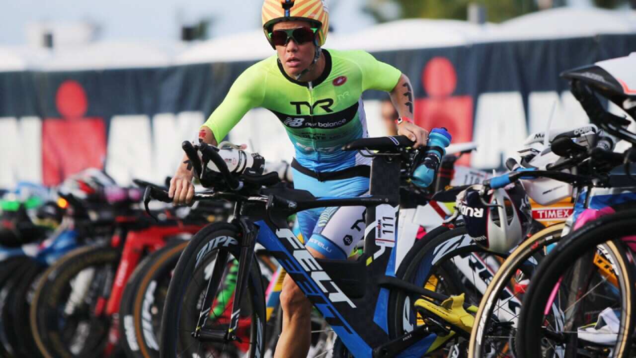 Mirinda Carfrae of Australia, in Hawaii