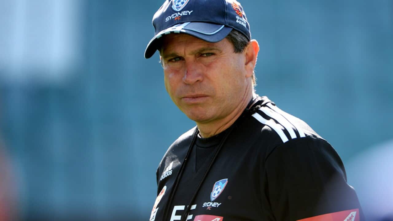 Sydney FC A-League coach Frank Farina