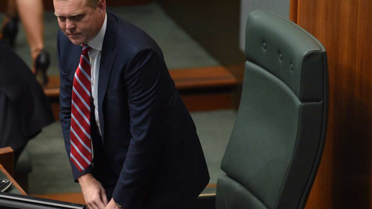 Newly elected Speaker Tony Smith