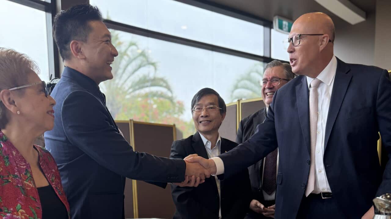 Dining on dumplings: Dutton tries to win important Diaspora communities. Will it work?