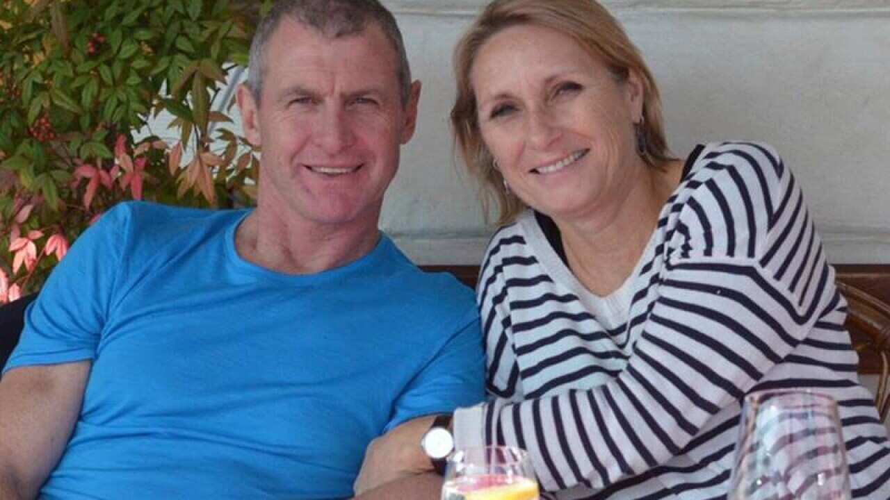 Phil Walsh and wife Meredith.