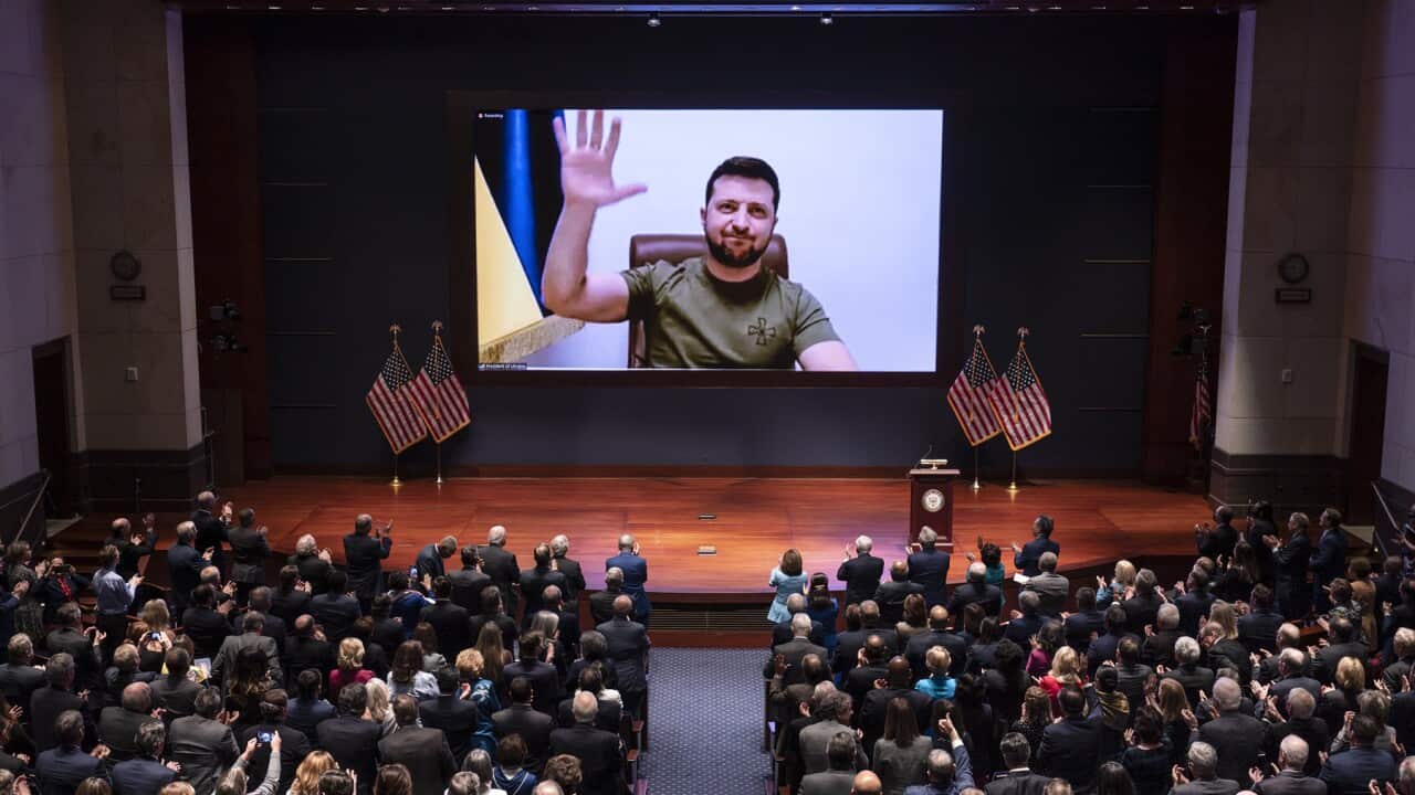 President Zelenskyy speaks to US Congress