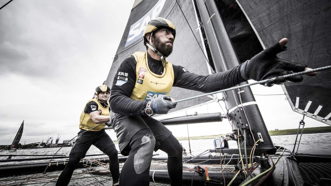 The Extreme Sailing Series 2016. Act3. Cardiff Bay