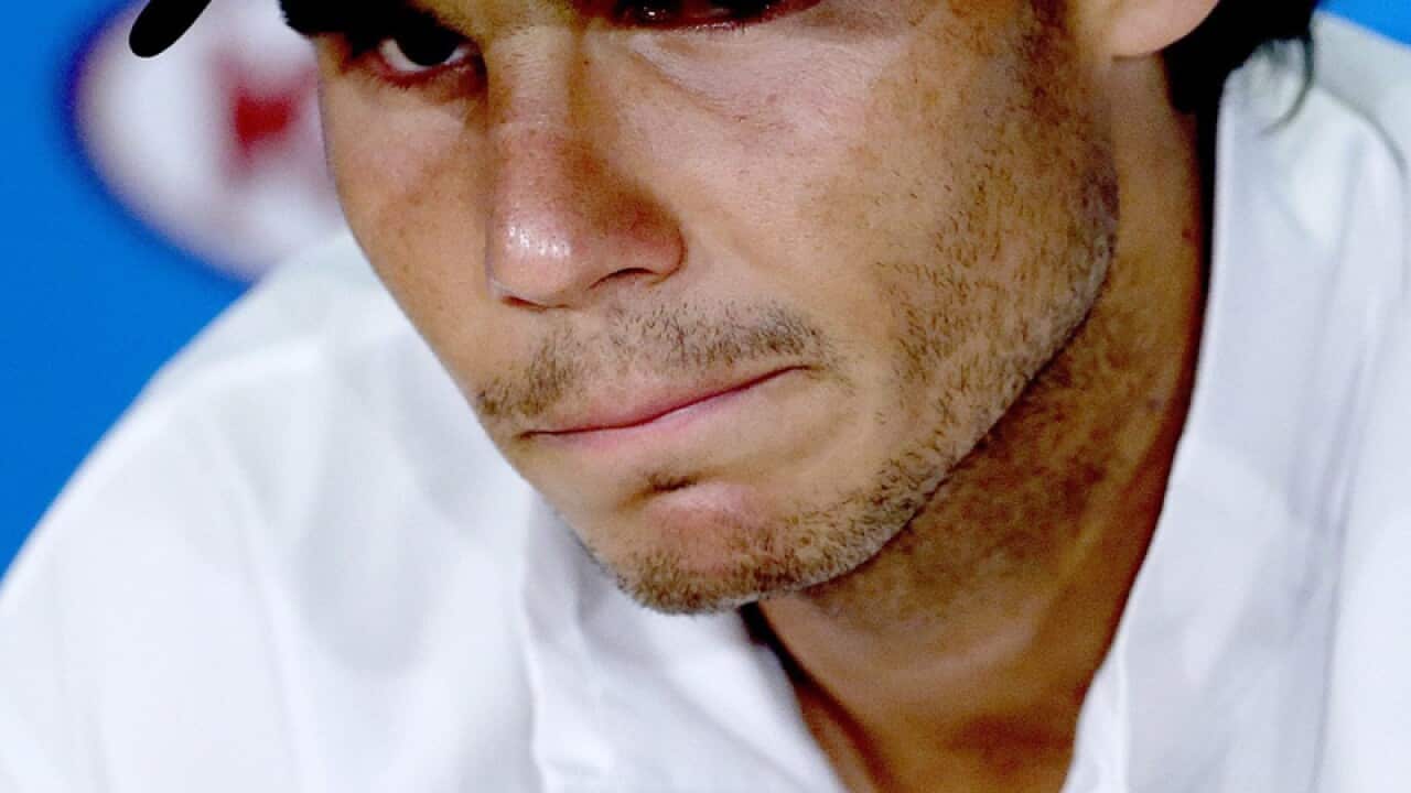 Rafael Nadal of Spain