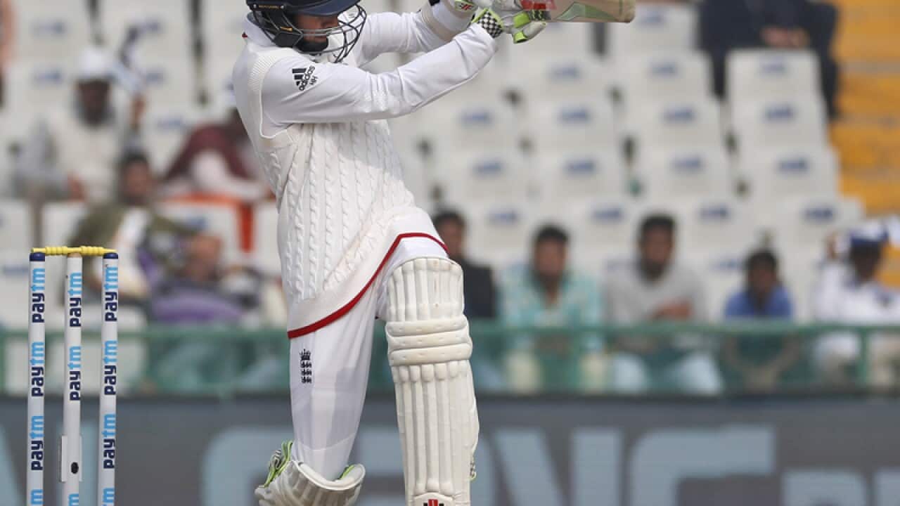 England's Haseeb Hameed