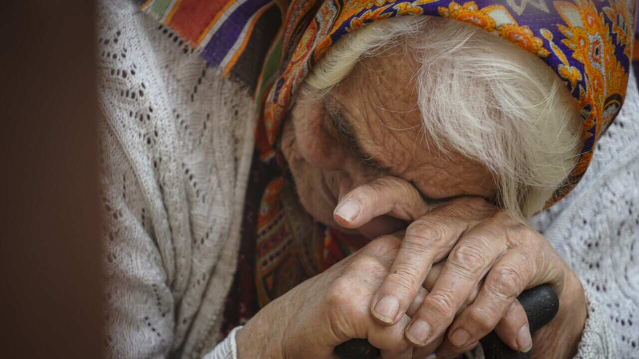 People evacuated from Russian border with Ukraine receive aid in Kursk