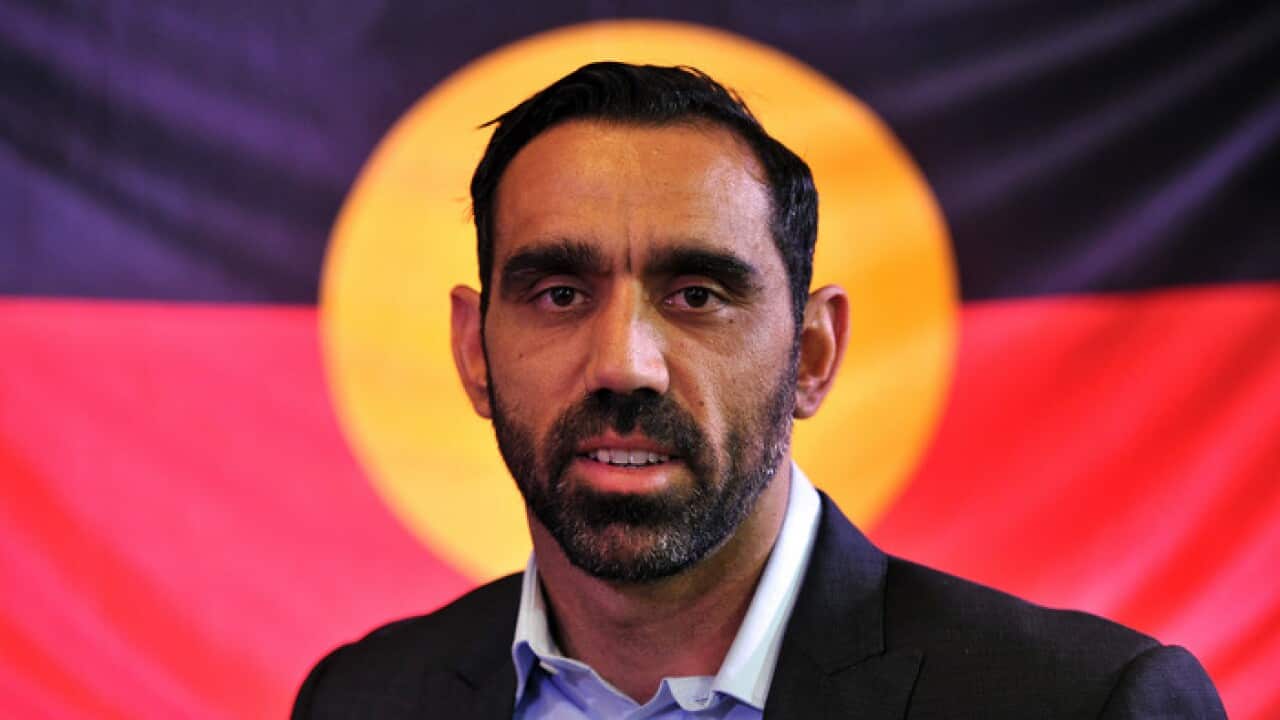 Australian of the Year and AFL player, Adam Goodes,