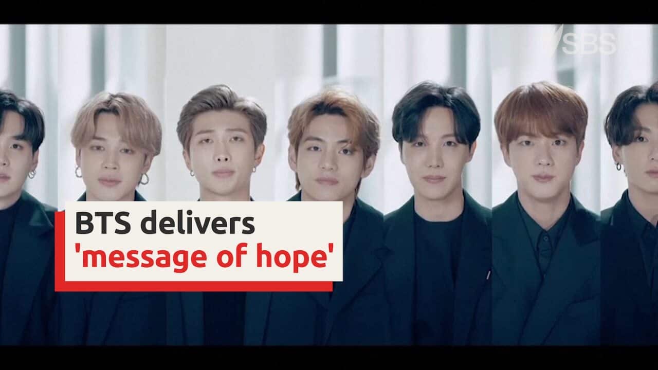 BTS delivers 'message of hope' at 75th UN General Assembly