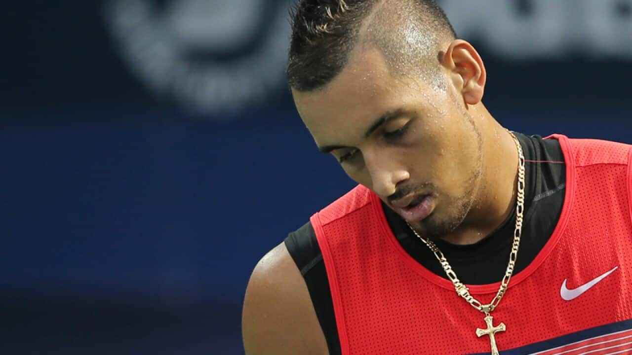 Nick Kyrgios from Australia