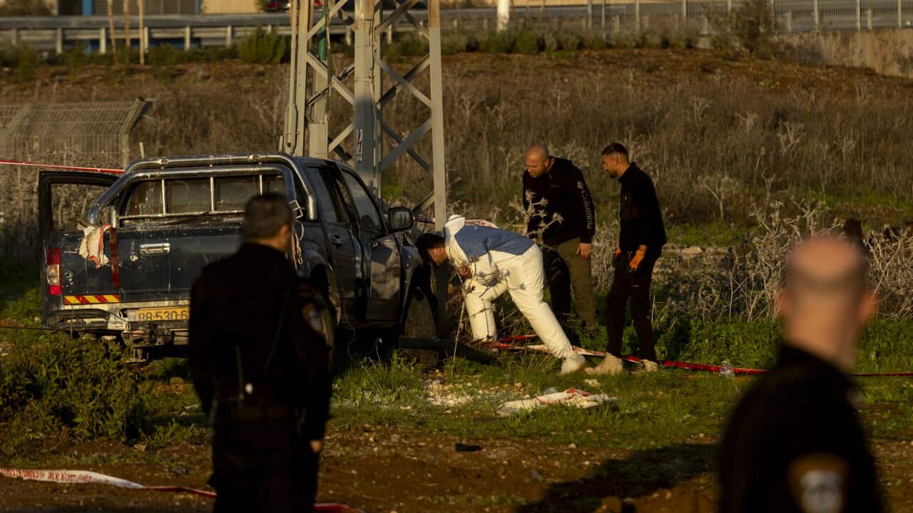 Two dead in alleged Palestinian ramming and knife attack in Israel Two dead in alleged Palestinian ramming and knife attack in Israel