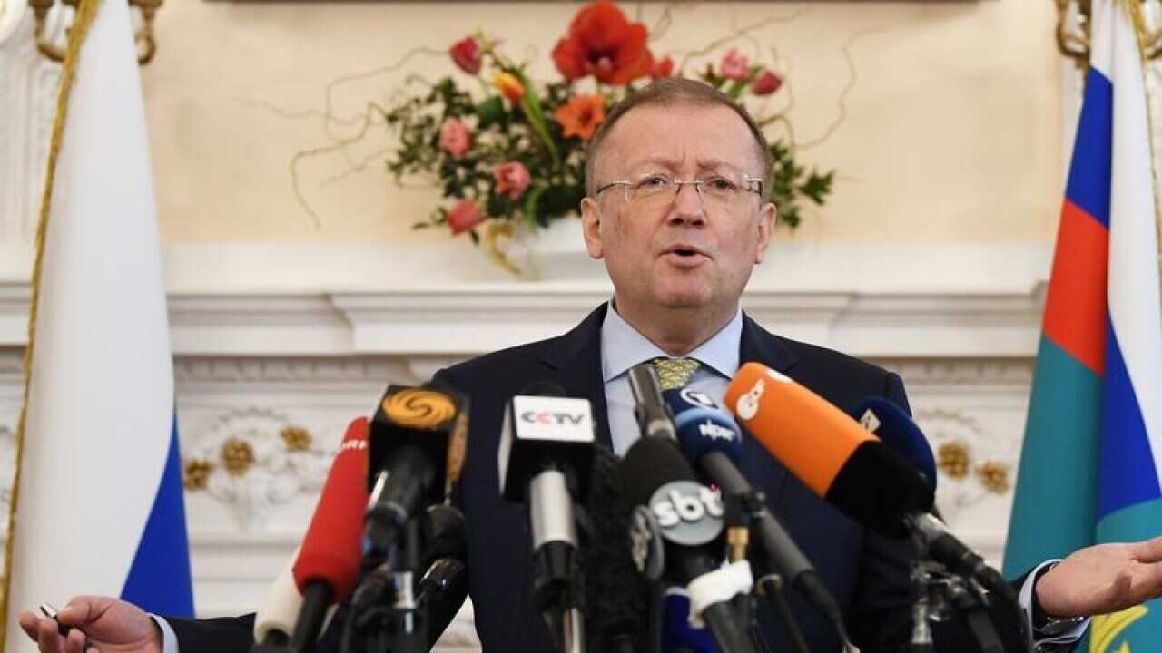 Russia's Ambassador to Britain, Alexander Yakovenko.