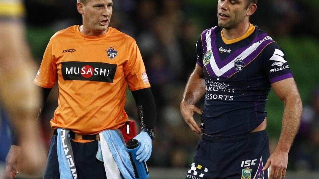 Melbourne Storm captain Cameron Smith