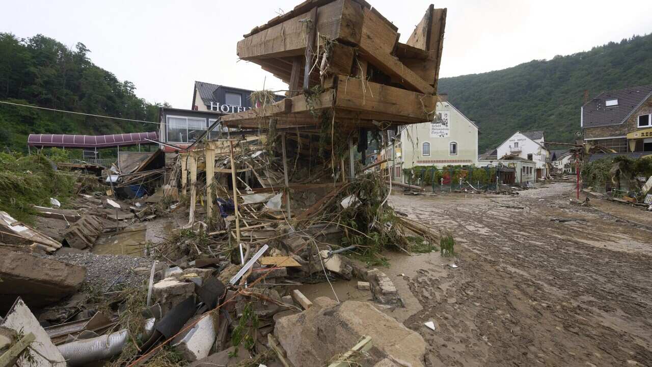 Altenahr, Rheinland-Pfalz - Zerstörung durch Unwetter