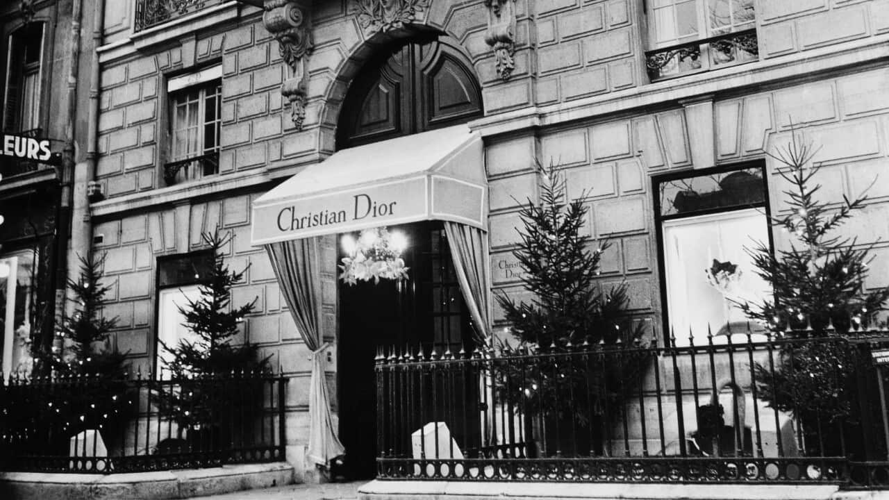Christian Dior Fashion House In Paris
