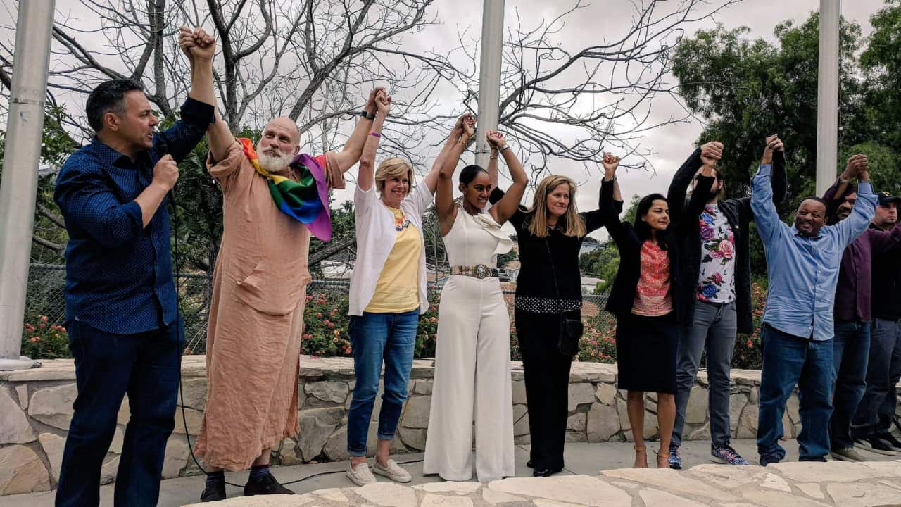 San Pedro resident and Air Force veteran Ryan Gierach