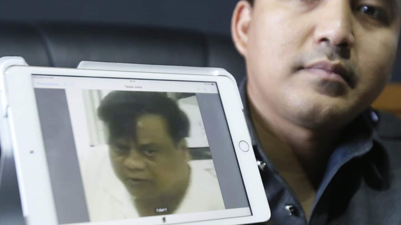 A picture of Mohan Kumar shown by Balinese police.