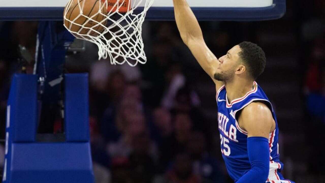 Ben Simmon of the Philadelphia 76ers