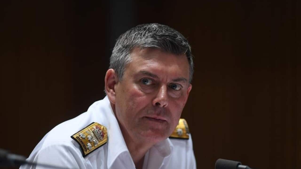 Vice Chief of the Defence Force Vice Admiral Ray Griggs