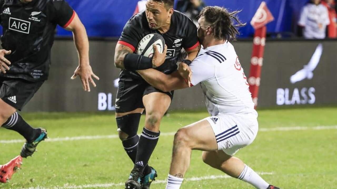 New Zealand Maori All Blacks Ash Dixon