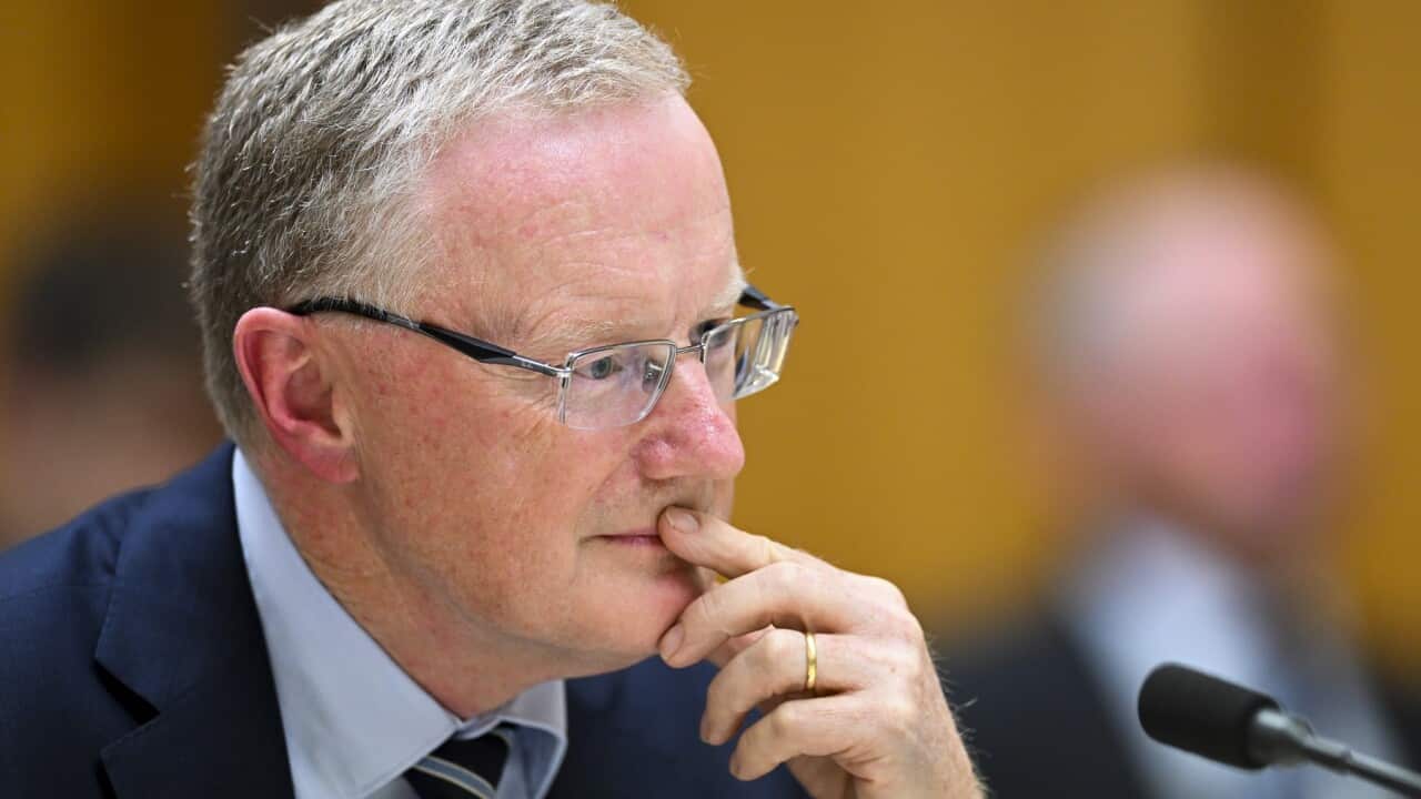 Governor of the Reserve Bank of Australia (RBA) Philip Lowe speaks during Senate Estimates
