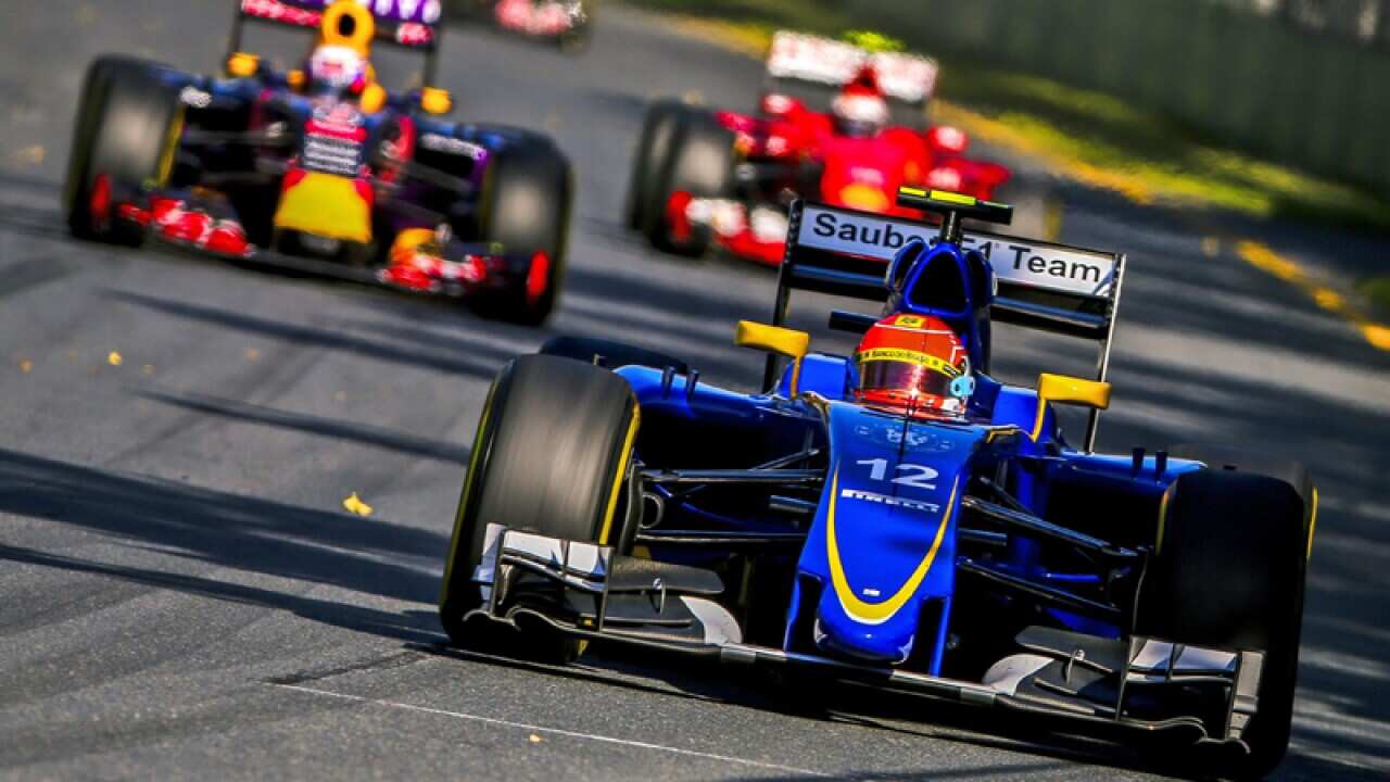 Australian F1 Grand Prix in Melbourne.