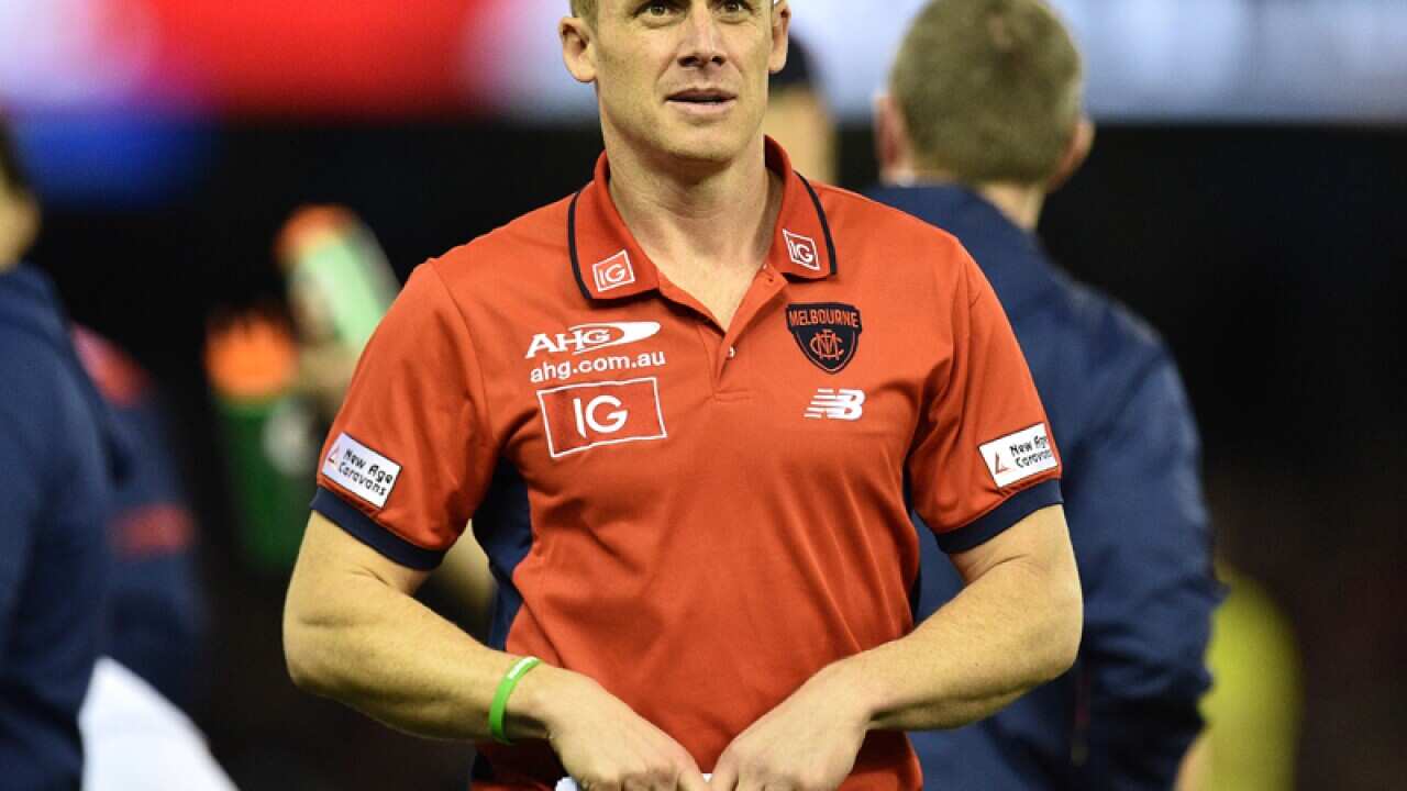 Demons assistant coach Simon Goodwin