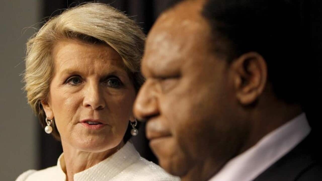 Julie Bishop & Rimbink Pato
