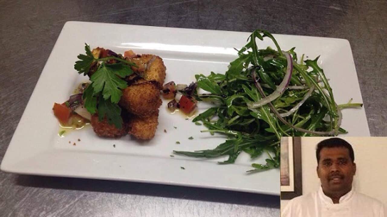 Halloumi croquettes